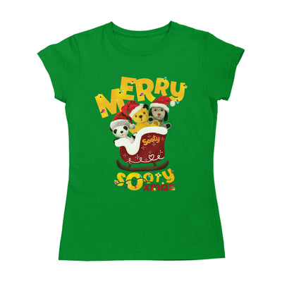 Merry Sooty Xmas Christmas Sleigh Women's T-Shirt-Sooty's Shop