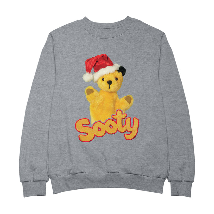 Sooty Santa Hat Christmas Men's Sweatshirt-Sooty's Shop