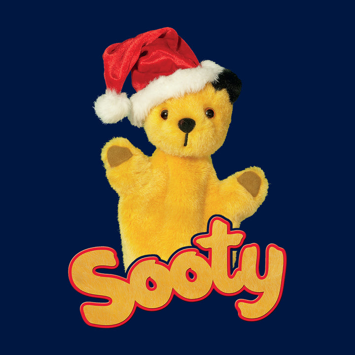 Sooty Santa Hat Christmas Kids T-Shirt-Sooty's Shop