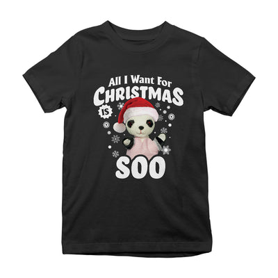 All I Want For Christmas Is Soo Kids T-Shirt-Sooty's Shop