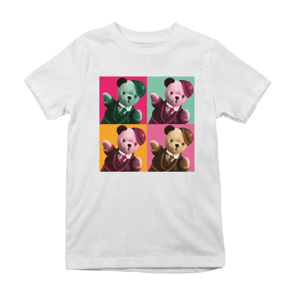 Scampi Colour Pop Art Kids T-Shirt-Sooty's Shop