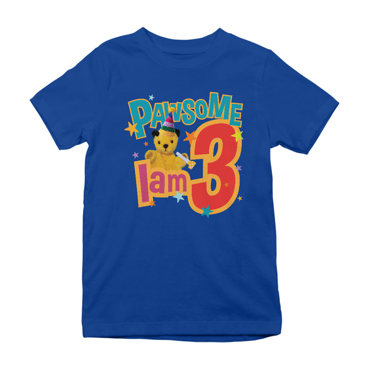 Sooty Pawsome 3rd - 8th Birthday Kid's T-Shirt-Sooty's Shop