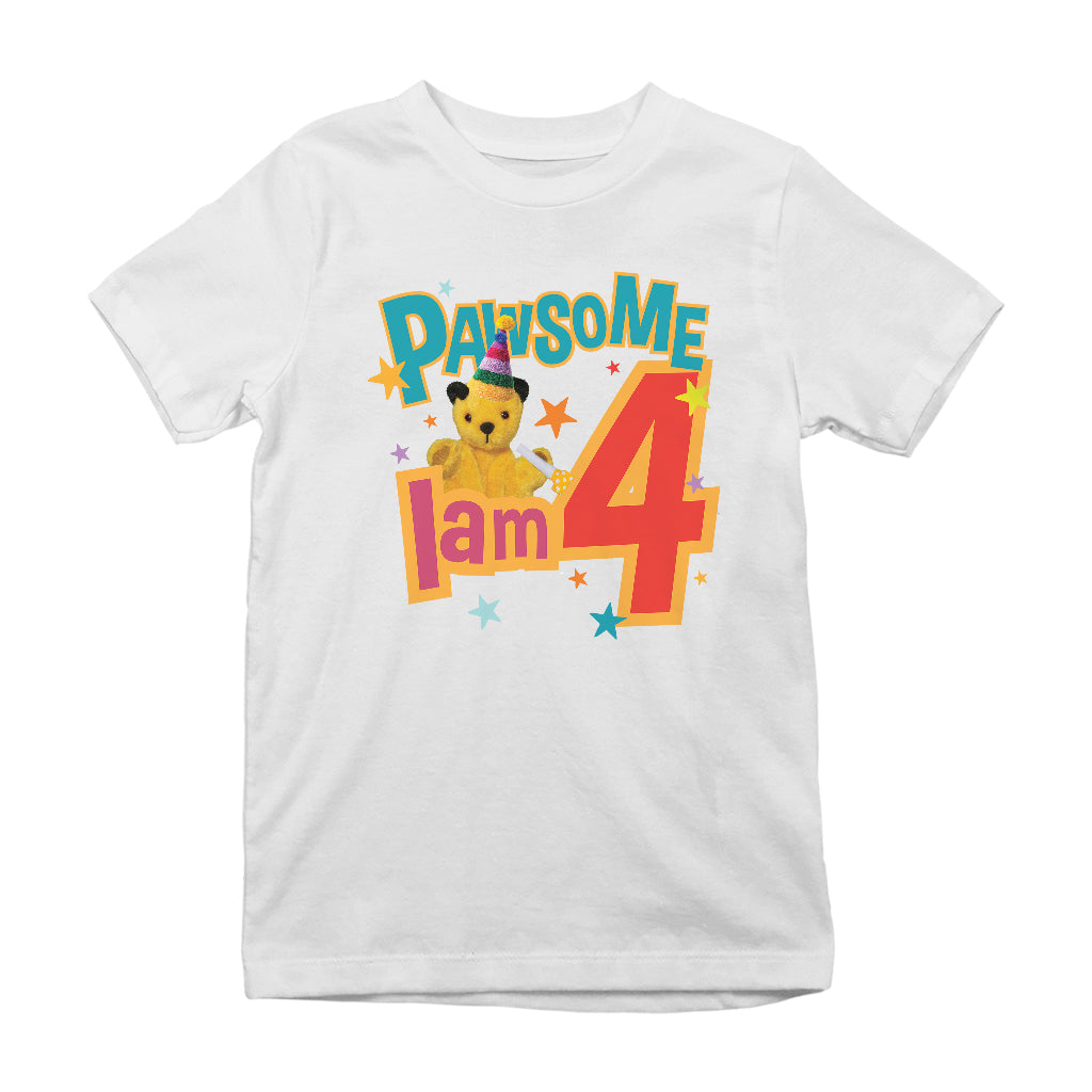 Sooty Pawsome 3rd - 8th Birthday Kid's T-Shirt-Sooty's Shop