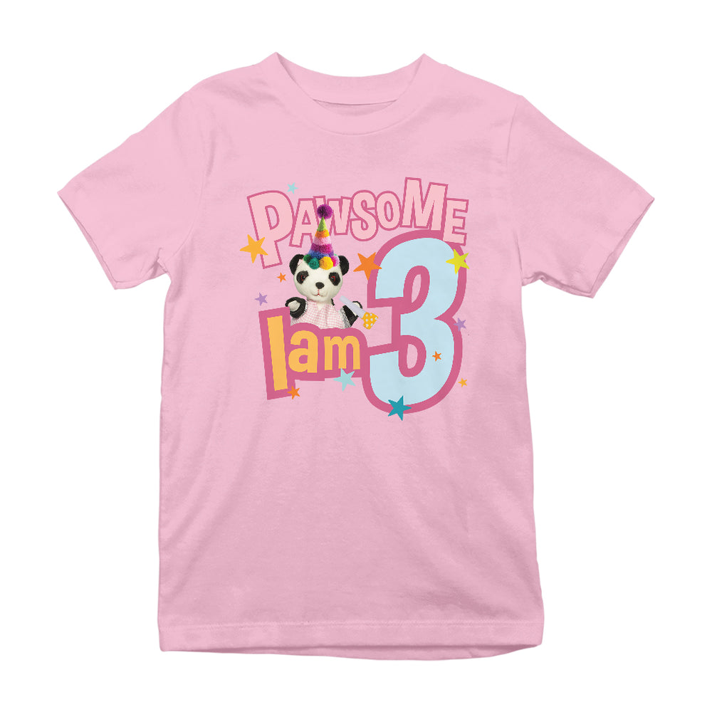 Soo Pawsome 3rd - 8th Birthday Kid's T-Shirt-Sooty's Shop