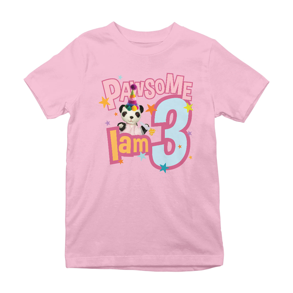 Soo Pawsome 3rd - 8th Birthday Kid's T-Shirt-Sooty's Shop