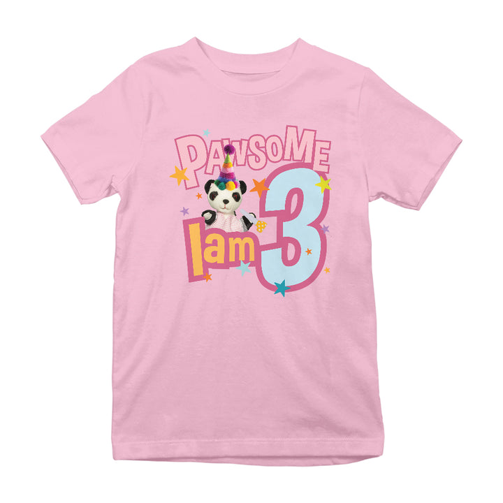 Soo Pawsome 3rd - 8th Birthday Kid's T-Shirt-Sooty's Shop