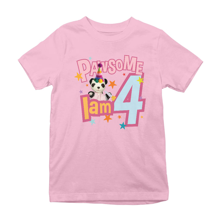 Soo Pawsome 3rd - 8th Birthday Kid's T-Shirt-Sooty's Shop