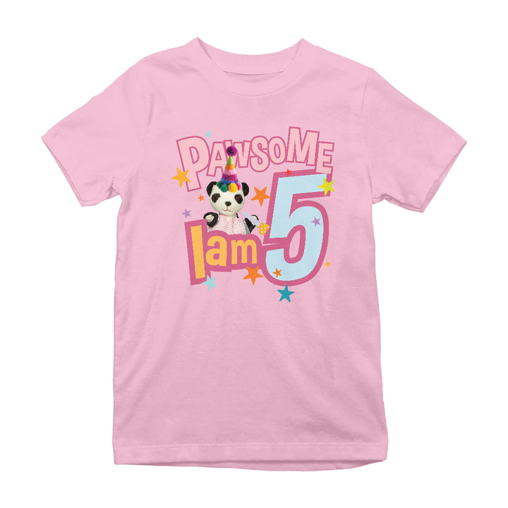 Soo Pawsome 3rd - 8th Birthday Kid's T-Shirt-Sooty's Shop