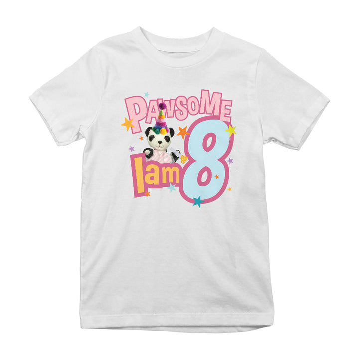 Soo Pawsome 3rd - 8th Birthday Kid's T-Shirt-Sooty's Shop
