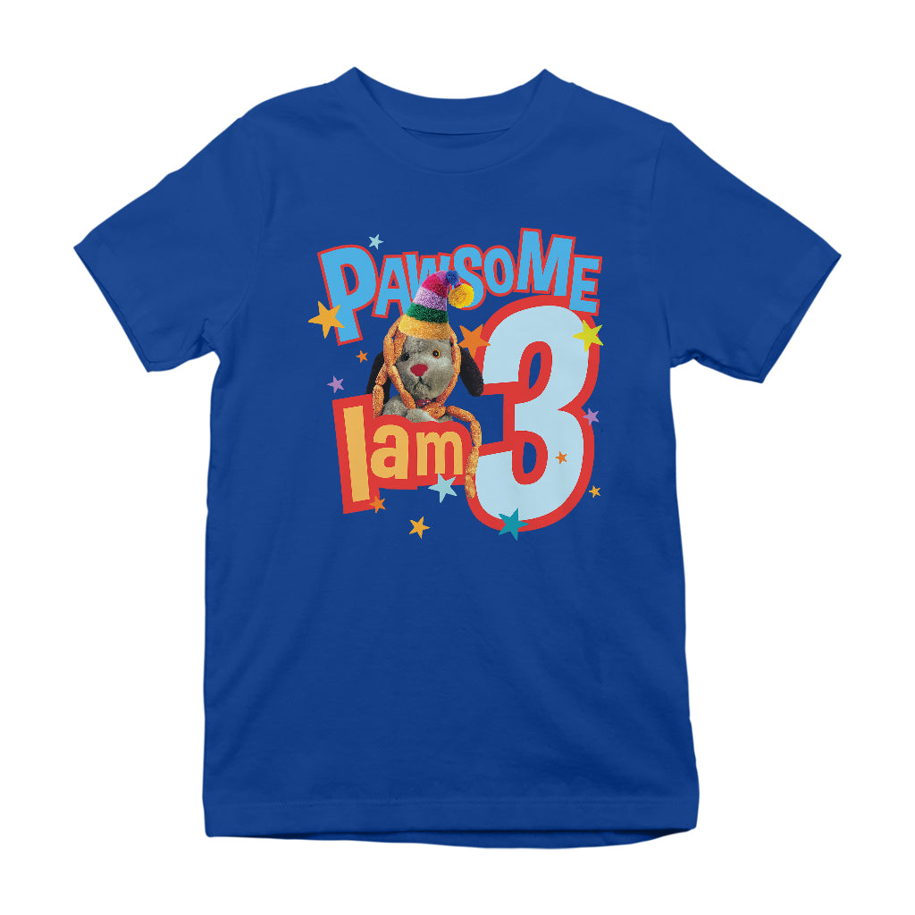 Sweep Pawsome 3rd - 8th Birthday Kid's T-Shirt-Sooty's Shop