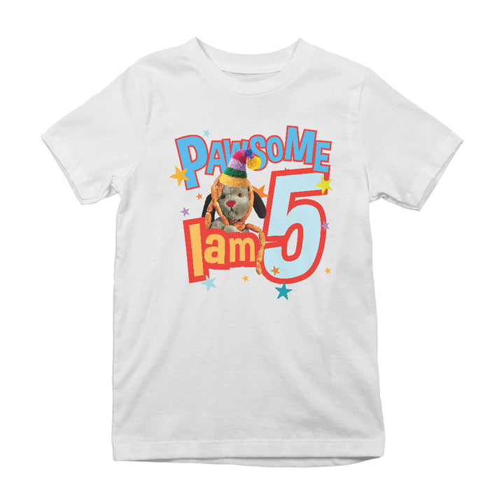 Sweep Pawsome 3rd - 8th Birthday Kid's T-Shirt-Sooty's Shop