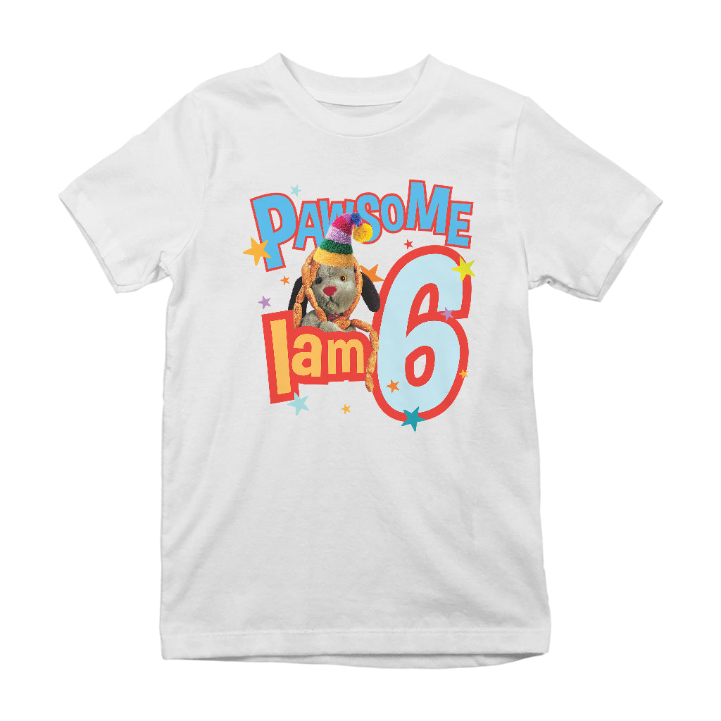 Sweep Pawsome 3rd - 8th Birthday Kid's T-Shirt-Sooty's Shop