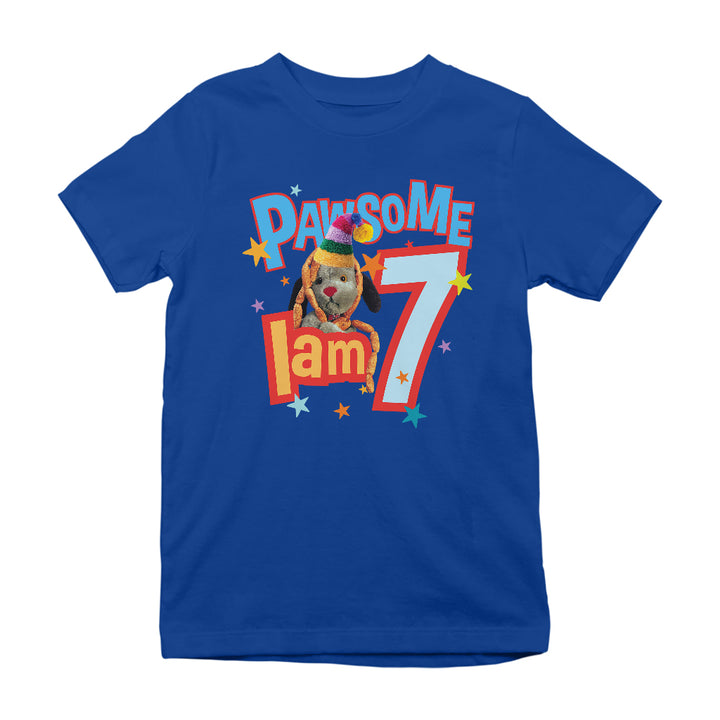 Sweep Pawsome 3rd - 8th Birthday Kid's T-Shirt-Sooty's Shop