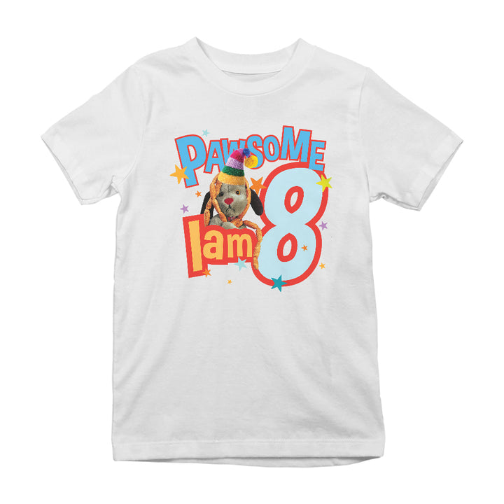 Sweep Pawsome 3rd - 8th Birthday Kid's T-Shirt-Sooty's Shop