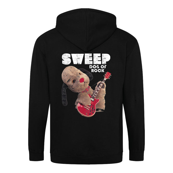 Dog Of Rock Sweep Men's Zipped Hooded-Sooty's Shop