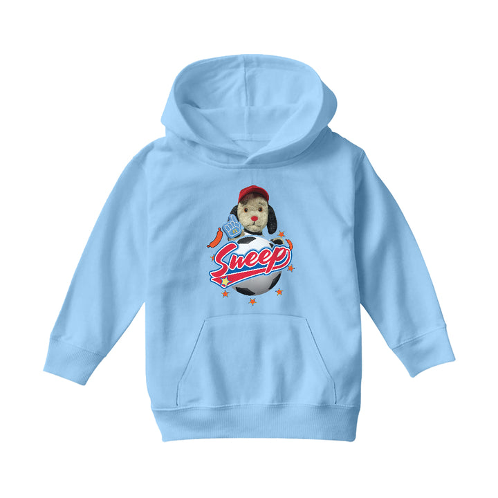 Sweep Number One Football Fan Kids Hooded Sweatshirt-Sooty's Shop