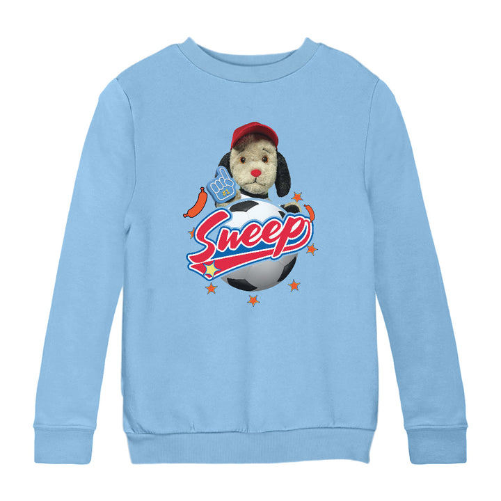Sweep Number One Football Fan Kids Sweatshirt-Sooty's Shop
