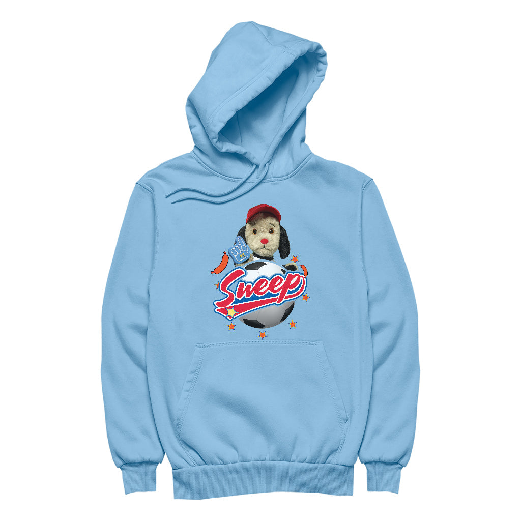 Sweep Number One Football Fan Women's Hooded Sweatshirt-Sooty's Shop