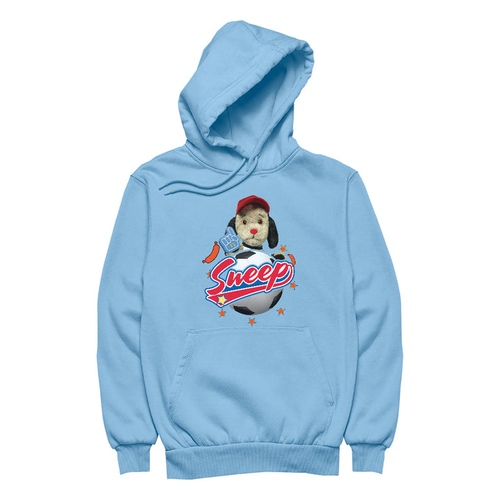 Sweep Number One Football Fan Women's Hooded Sweatshirt-Sooty's Shop