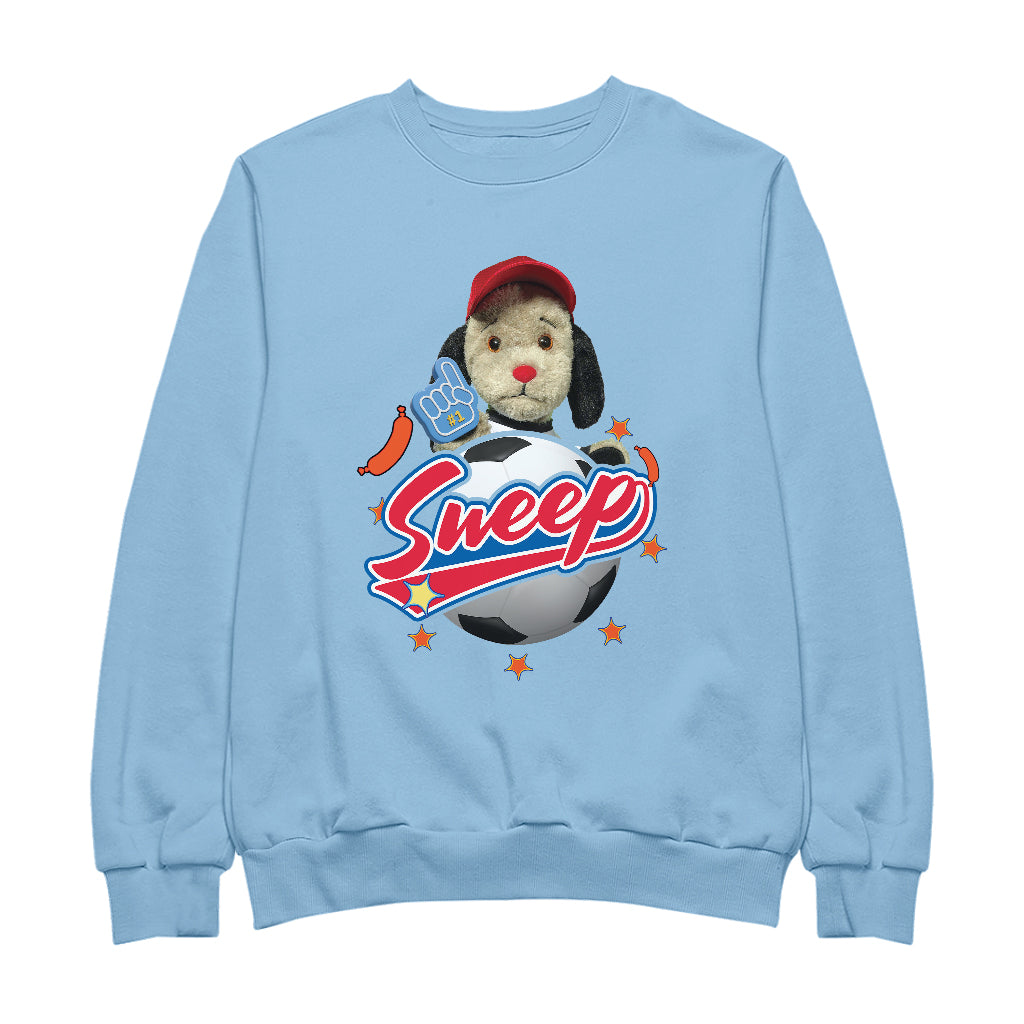 Sweep Number One Football Fan Women's Sweatshirt-Sooty's Shop