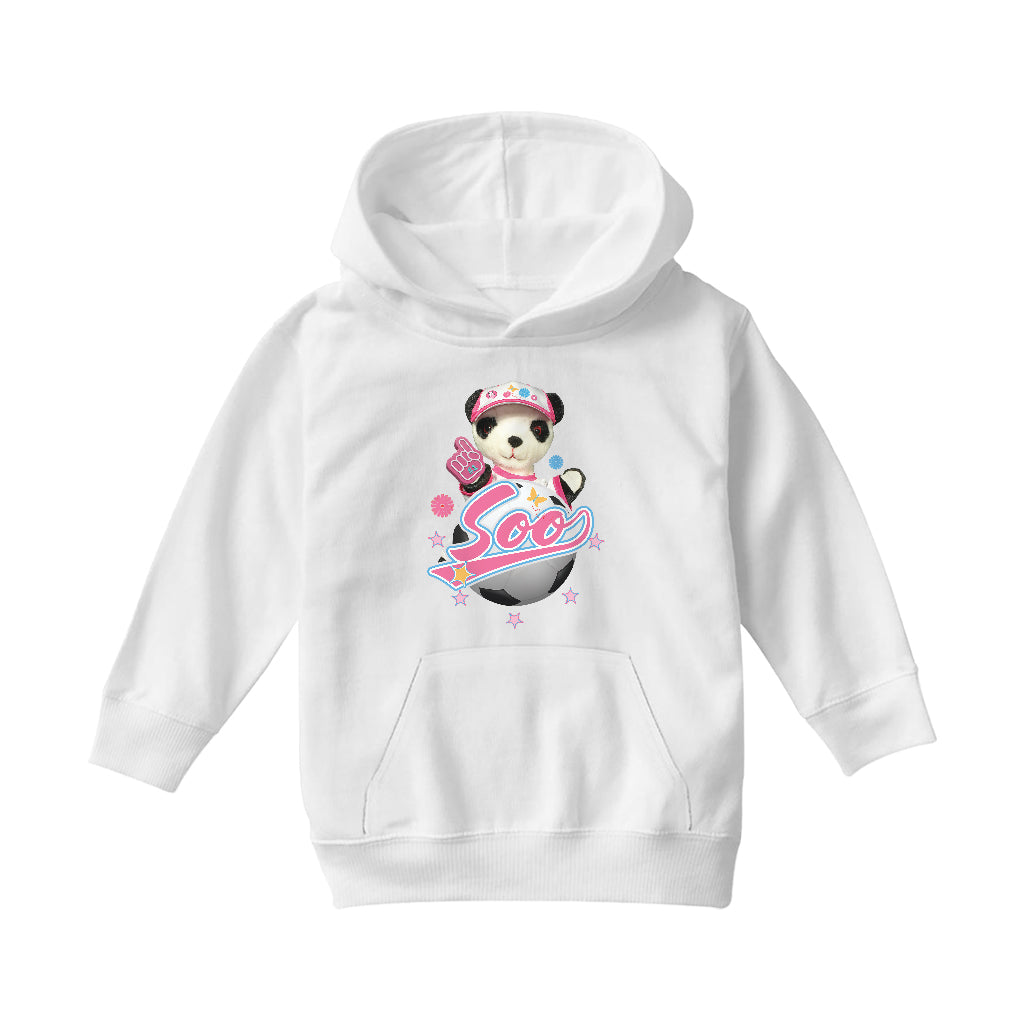 Soo Number One Football Fan Kids Hooded Sweatshirt-Sooty's Shop