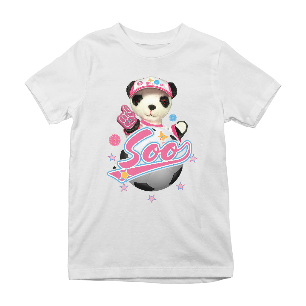 Soo Number One Football Fan Kids T-Shirt-Sooty's Shop