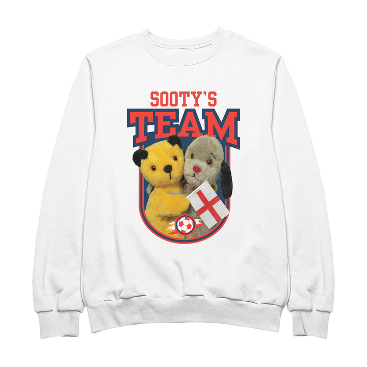 Sooty & Sweep Team England Mens Sweatshirt-Sooty's Shop