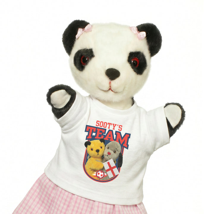 Sooty & Sweep Team England Hand Puppet Mini T-Shirt-Sooty's Shop