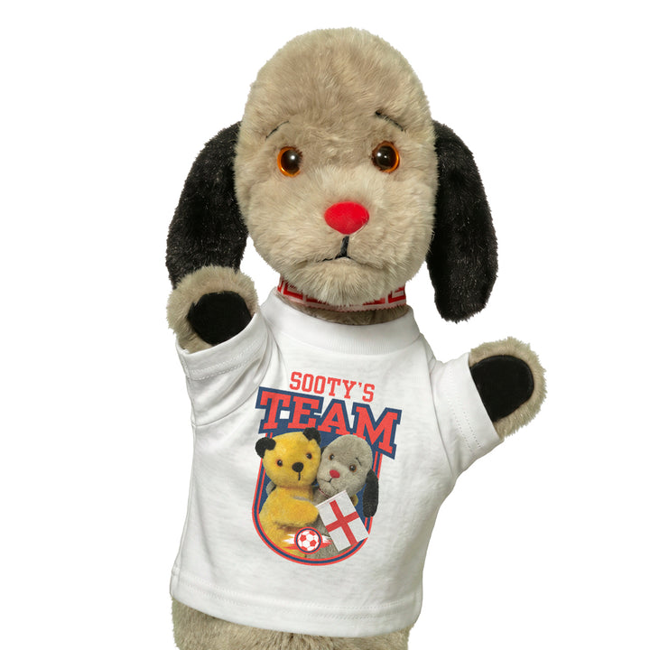 Sooty & Sweep Team England Hand Puppet Mini T-Shirt-Sooty's Shop