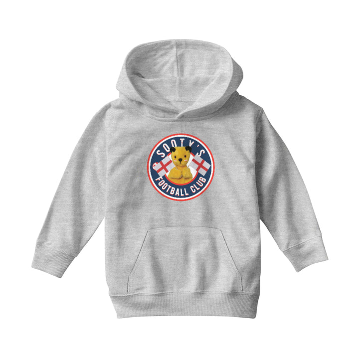 Sooty's England Football Club Kids Hooded Sweatshirt-Sooty's Shop