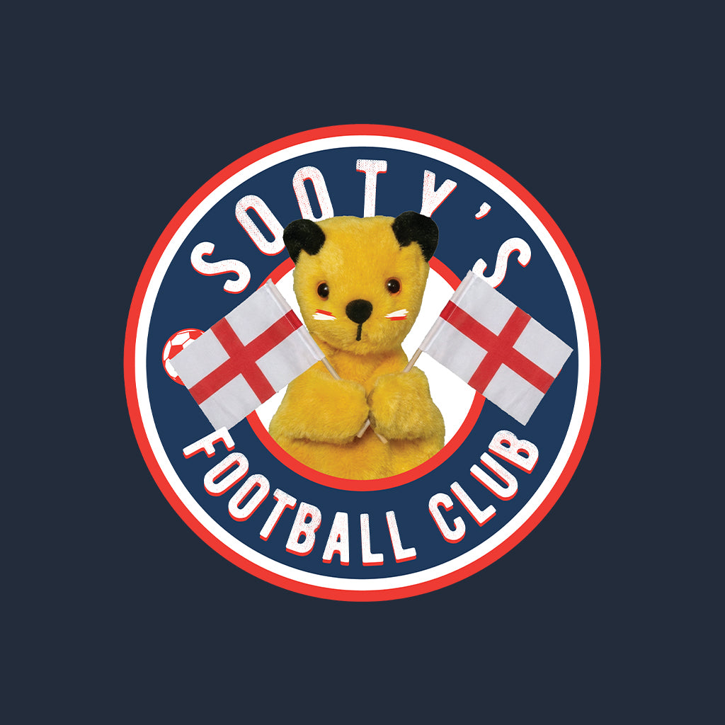 Sooty's England Football Club Hand Puppet Mini T-Shirt-Sooty's Shop