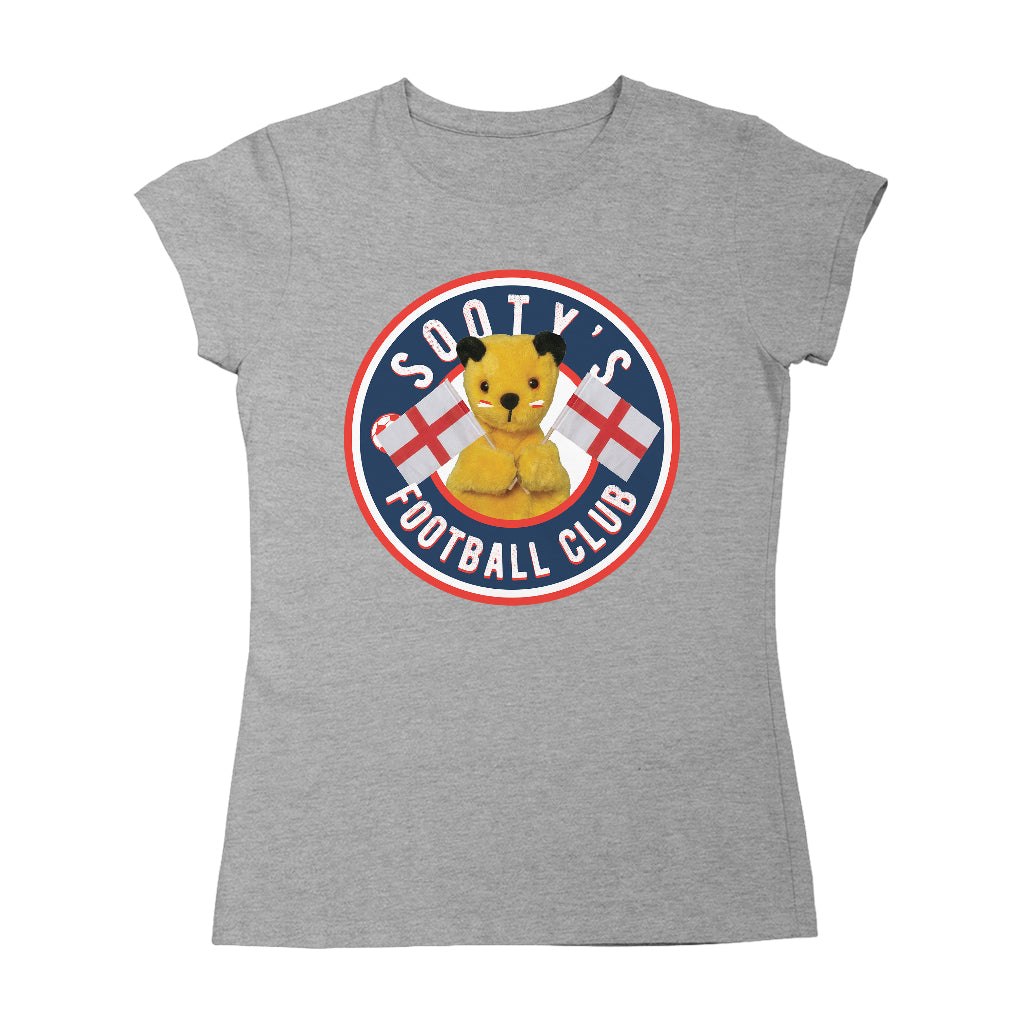 Sooty's England Football Club Women's T-Shirt-Sooty's Shop
