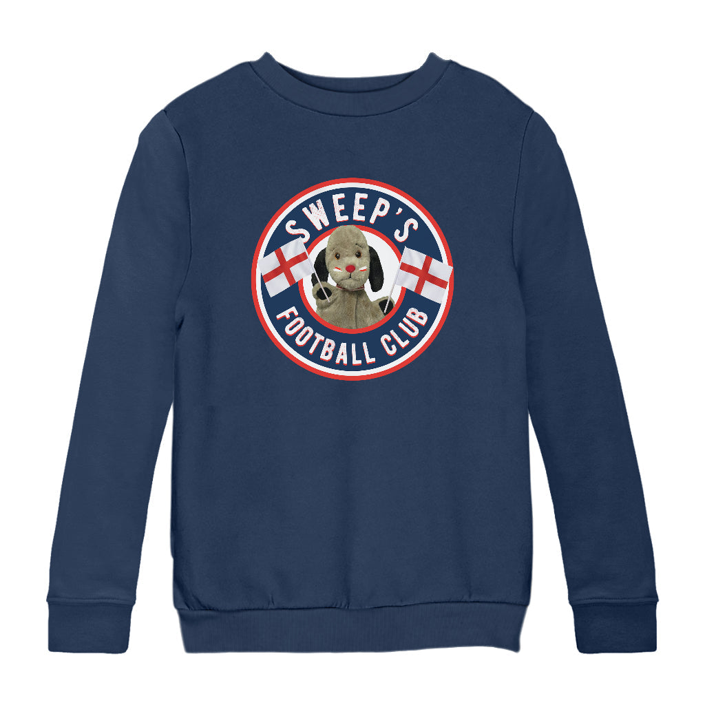 Sweep's England Football Club Kids Sweatshirt-Sooty's Shop