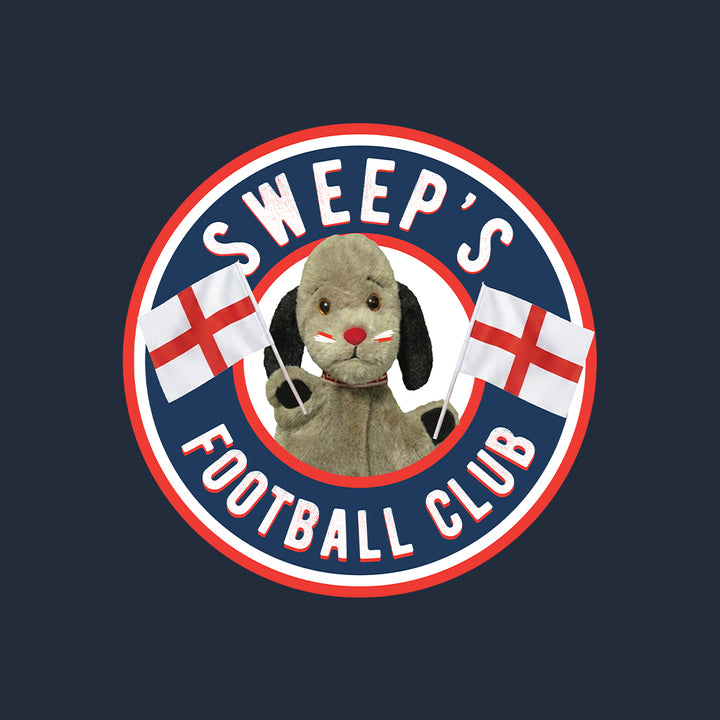 Sweep's England Football Club Hand Puppet Mini T-Shirt-Sooty's Shop