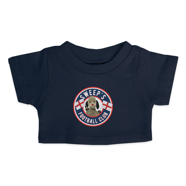 Sweep's England Football Club Hand Puppet Mini T-Shirt-Sooty's Shop