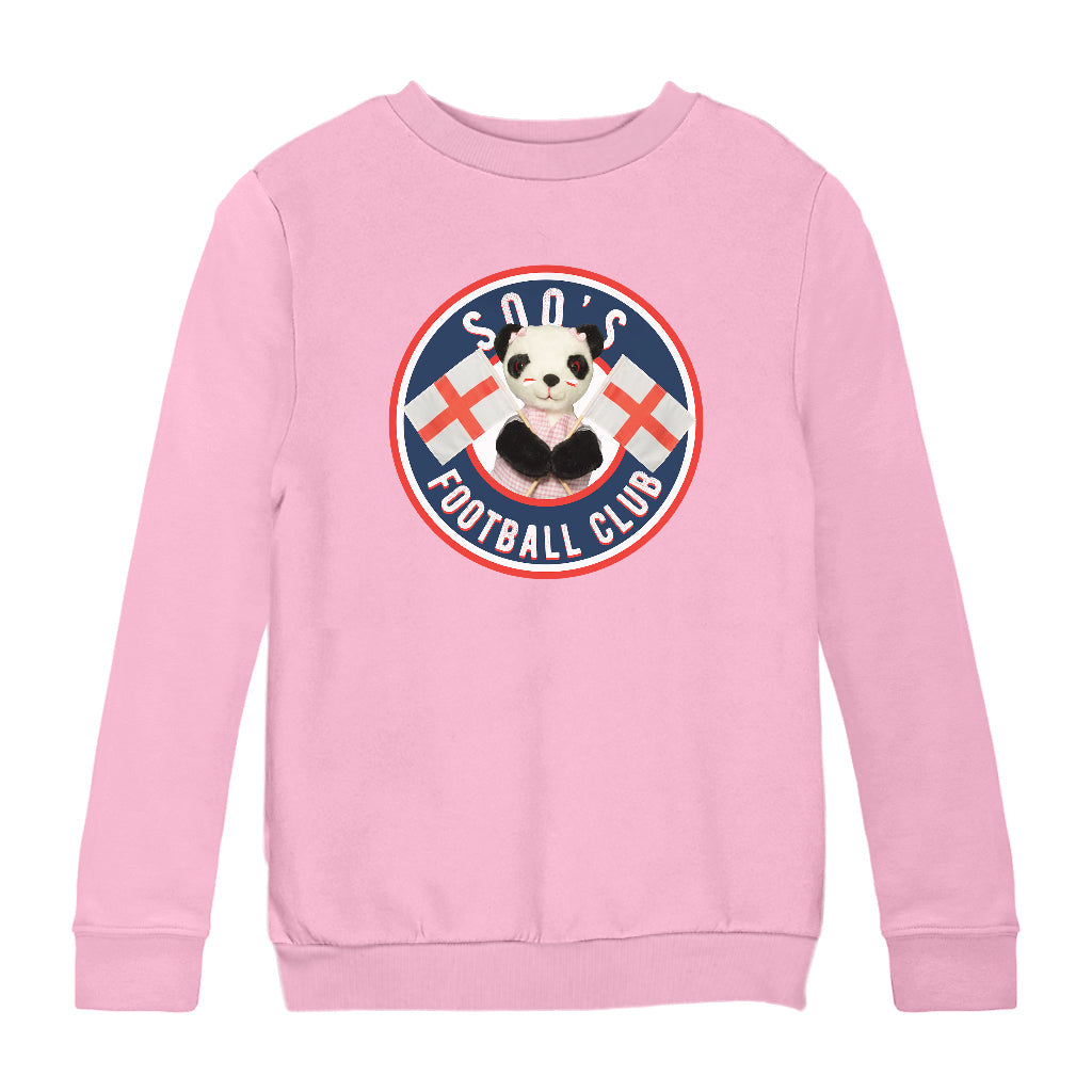 Soo's England Football Club Kids Sweatshirt-Sooty's Shop