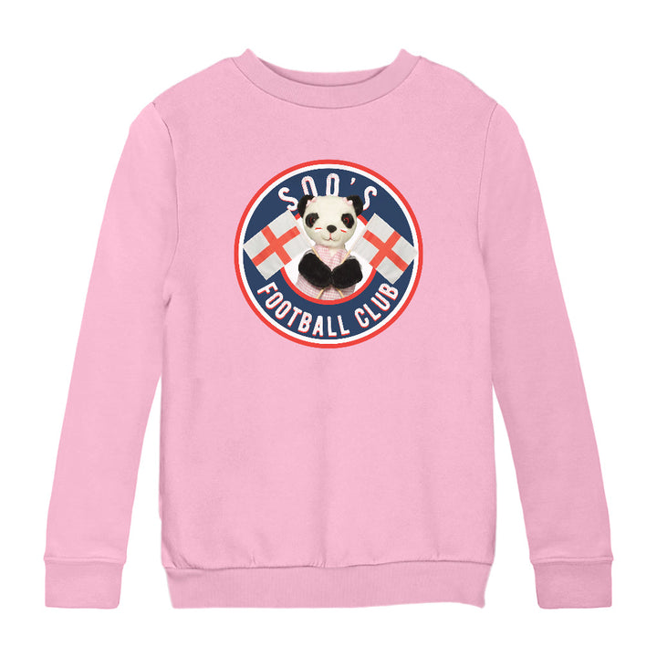 Soo's England Football Club Kids Sweatshirt-Sooty's Shop