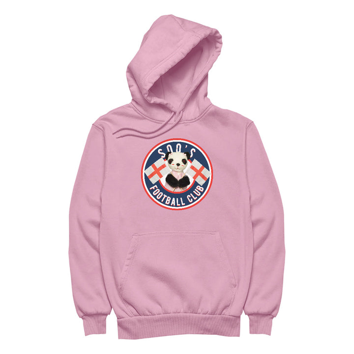 Soo's England Football Club Men's Hooded Sweatshirt-Sooty's Shop