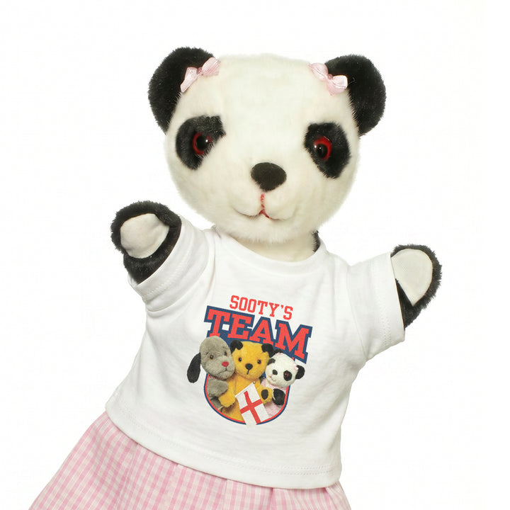 Sooty Sweep & Soo Team England Hand Puppet Mini T-Shirt-Sooty's Shop