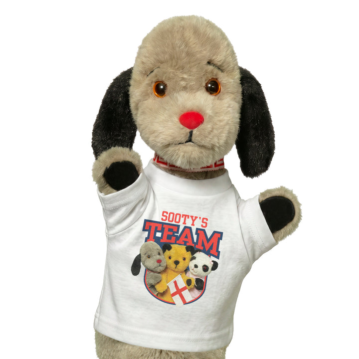 Sooty Sweep & Soo Team England Hand Puppet Mini T-Shirt-Sooty's Shop