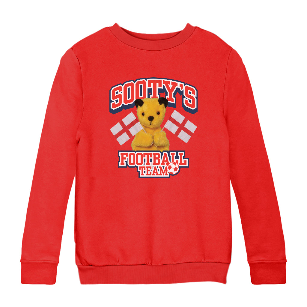 Sooty's Football Team Kids Sweatshirt-Sooty's Shop