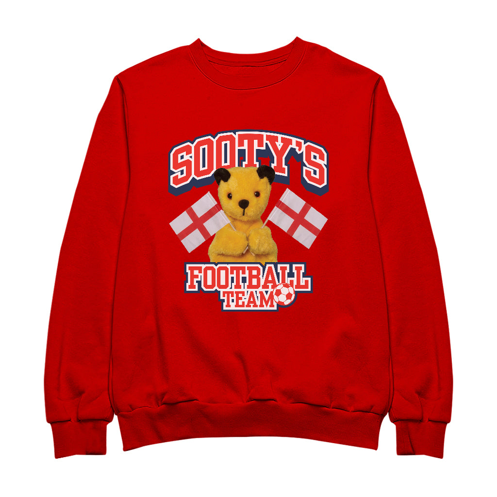 Sootys Football Team Womens Sweatshirt-Sooty's Shop