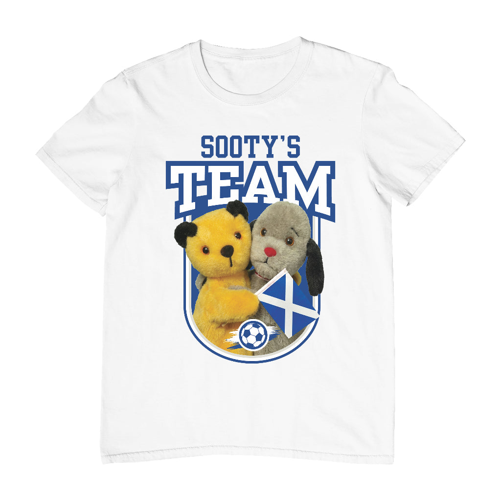 Sooty & Sweep Team Scotland Mens T-Shirt-Sooty's Shop