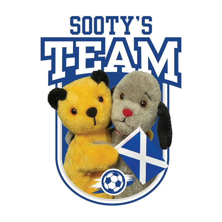 Sooty & Sweep Team Scotland Kids T-Shirt-Sooty's Shop