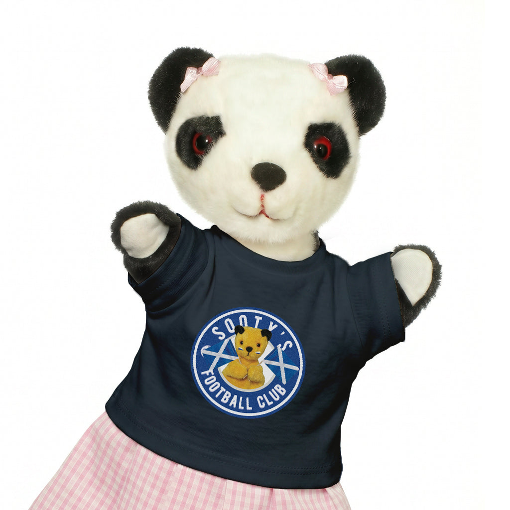 Sooty's Scotland Football Club Hand Puppet Mini T-Shirt-Sooty's Shop