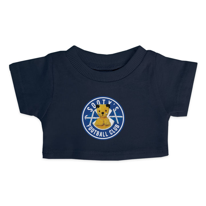 Sooty's Scotland Football Club Hand Puppet Mini T-Shirt-Sooty's Shop