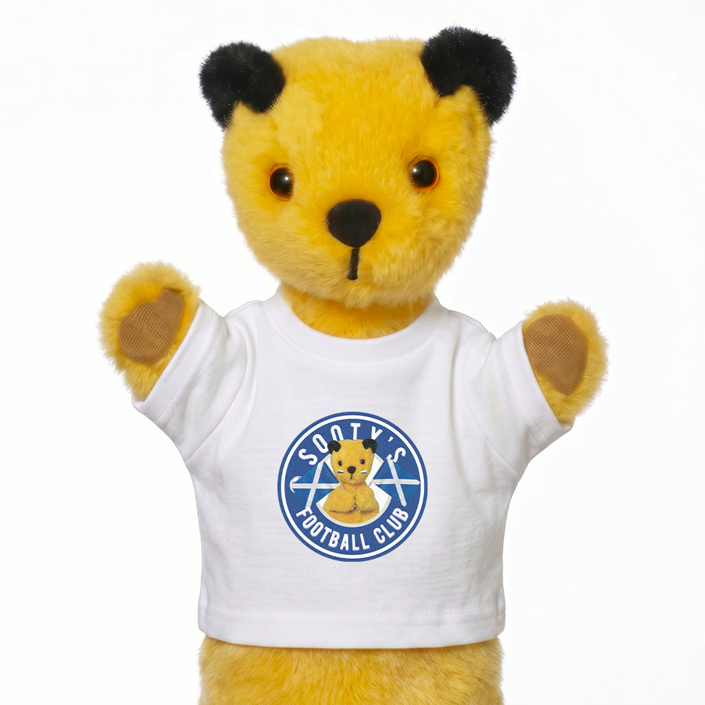 Sooty's Scotland Football Club Hand Puppet Mini T-Shirt