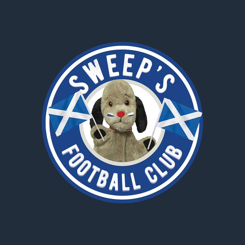 Sweep's Scotland Football Club Hand Puppet Mini T-Shirt-Sooty's Shop