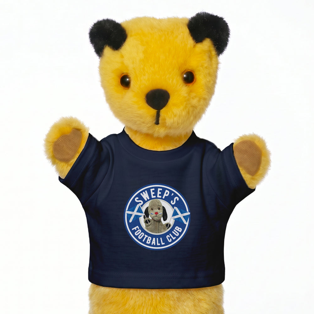 Sweep's Scotland Football Club Hand Puppet Mini T-Shirt-Sooty's Shop