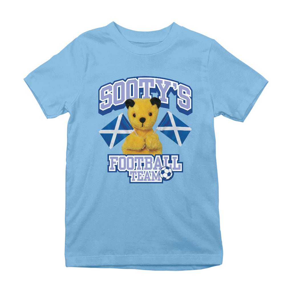 Sooty's Scotland Football Team Kids T-Shirt-Sooty's Shop